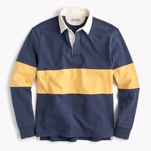 j.crew | unisex 1984 rugby shirt in single stripe